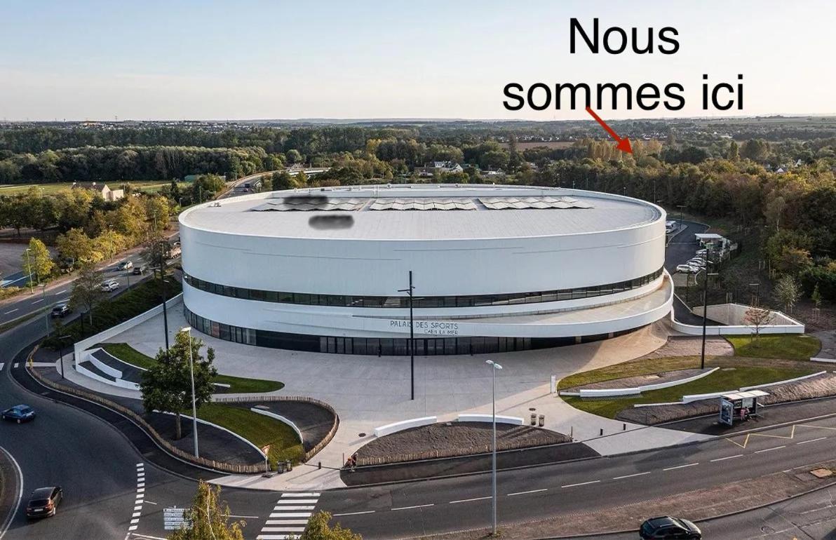 L'Orne Villa Caen Eksteriør billede